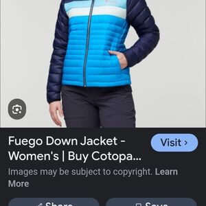 Cotopaxi Women's Fuego Down Jacket - Blue
